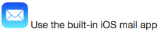iOS mail 